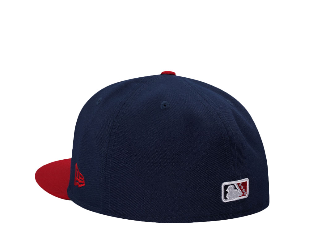 New Era Knoxville Smokies Inaugural Season 2025 Two Tone Throwback Edition 59Fifty Fitted Cap
