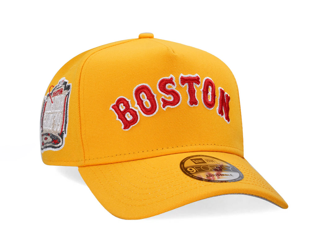 New Era Boston Red Sox All Star Game 1999 Yellow Classic 9Forty A Frame Snapback Hat