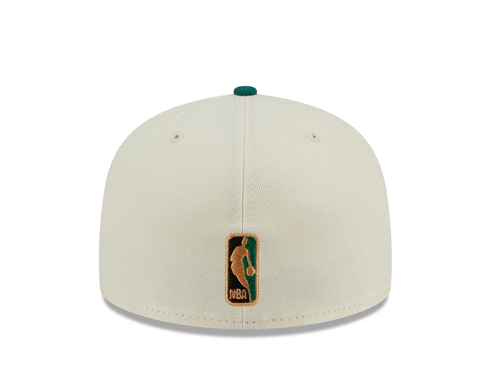 New Era Golden State Warriors Stone Two Tone Camp Classic Edition 59Fifty Fitted Hat