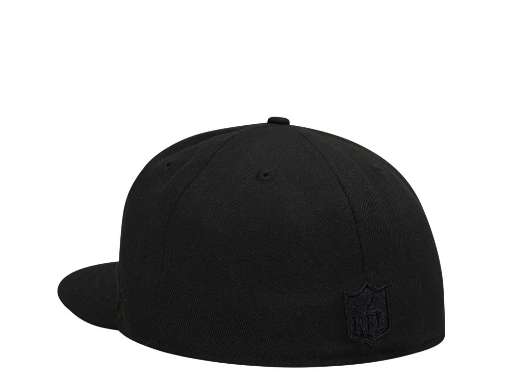 New Era Buffalo Bills All Black Edition 59Fifty Fitted Hat