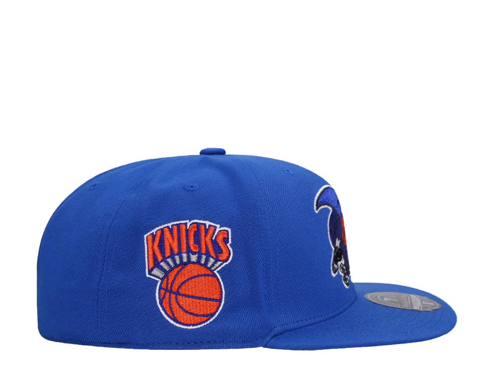 Mitchell & Ness New York Knicks Logo History Hardwood Classic Dynasty Fitted Hat