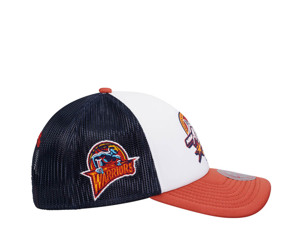 Mitchell & Ness Golden State Warriors All Star 2000 Party Time Trucker Snapback Hat