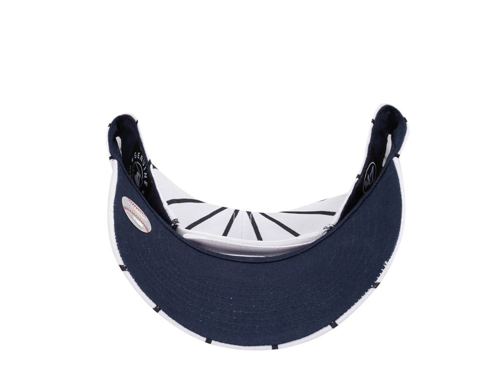 47Brand Detroit Tigers White Bird Cage MVP Strapback Hat