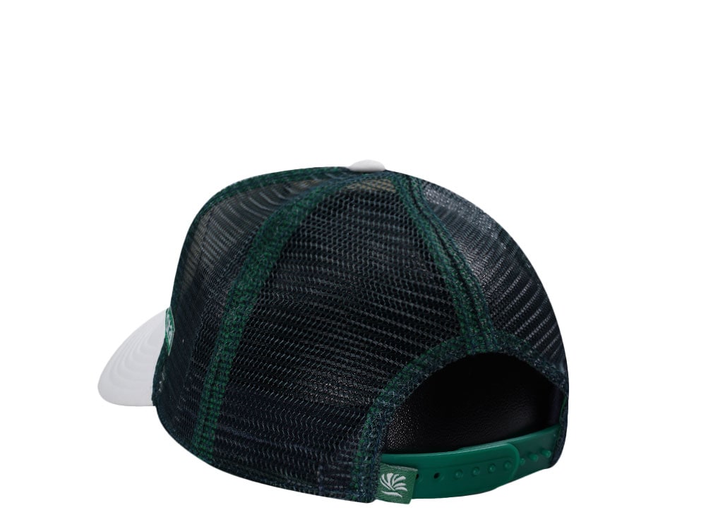 Djinns HFT Old & Skate White Trucker Snapback Cap