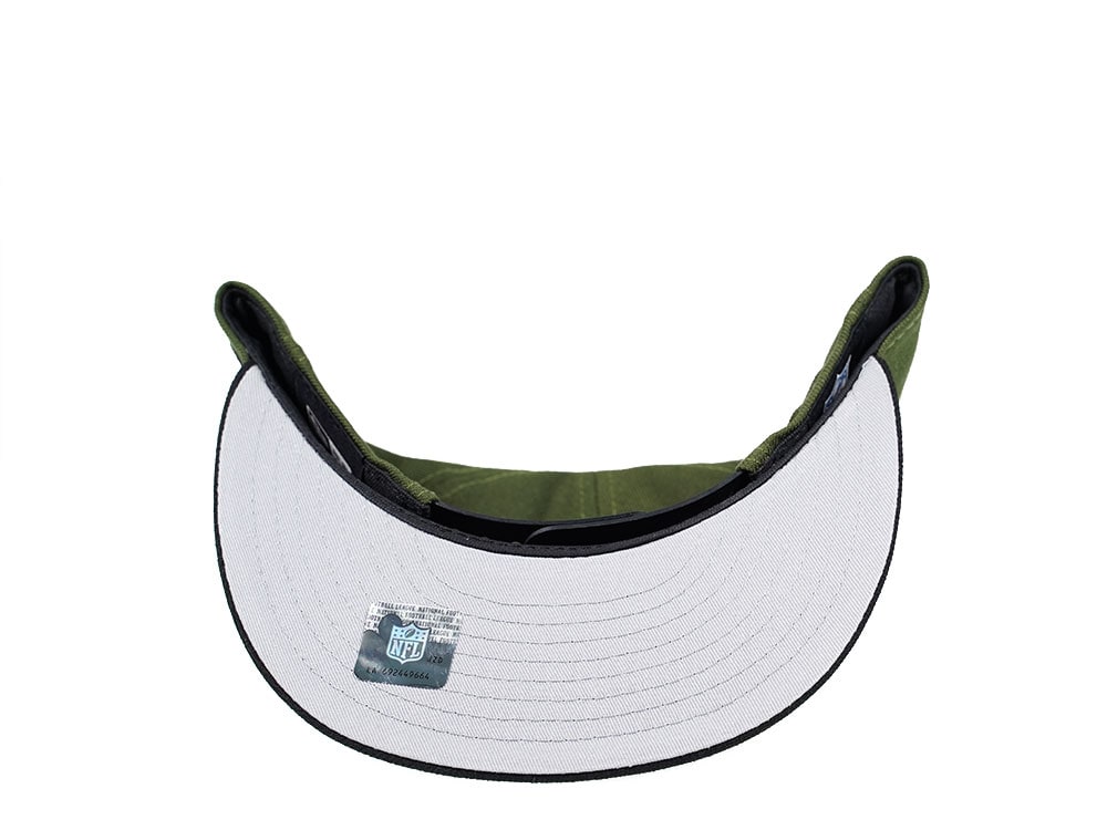 New Era Tampa Bay Buccaneers Olive Black Edition 9Fifty Snapback Hat
