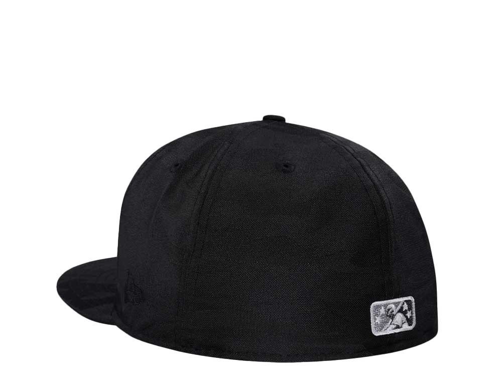 New Era New Hampshire Fisher Cats Midnight Camo Glow Edition 59Fifty Fitted Hat