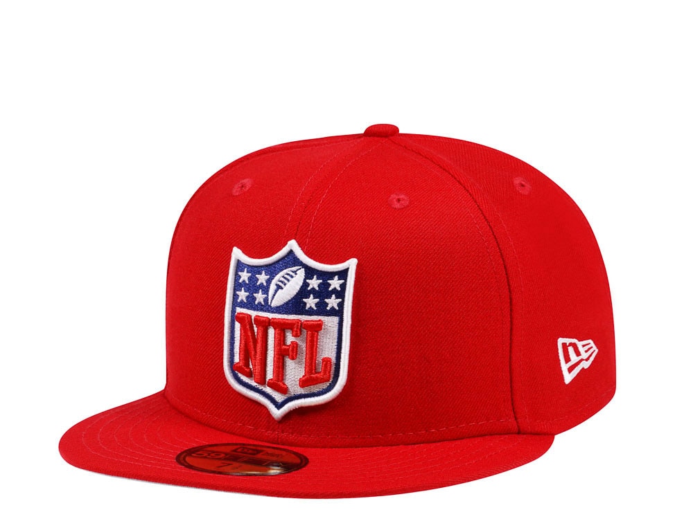 New Era NFL Shield Red Edition 59Fifty Fitted Hat