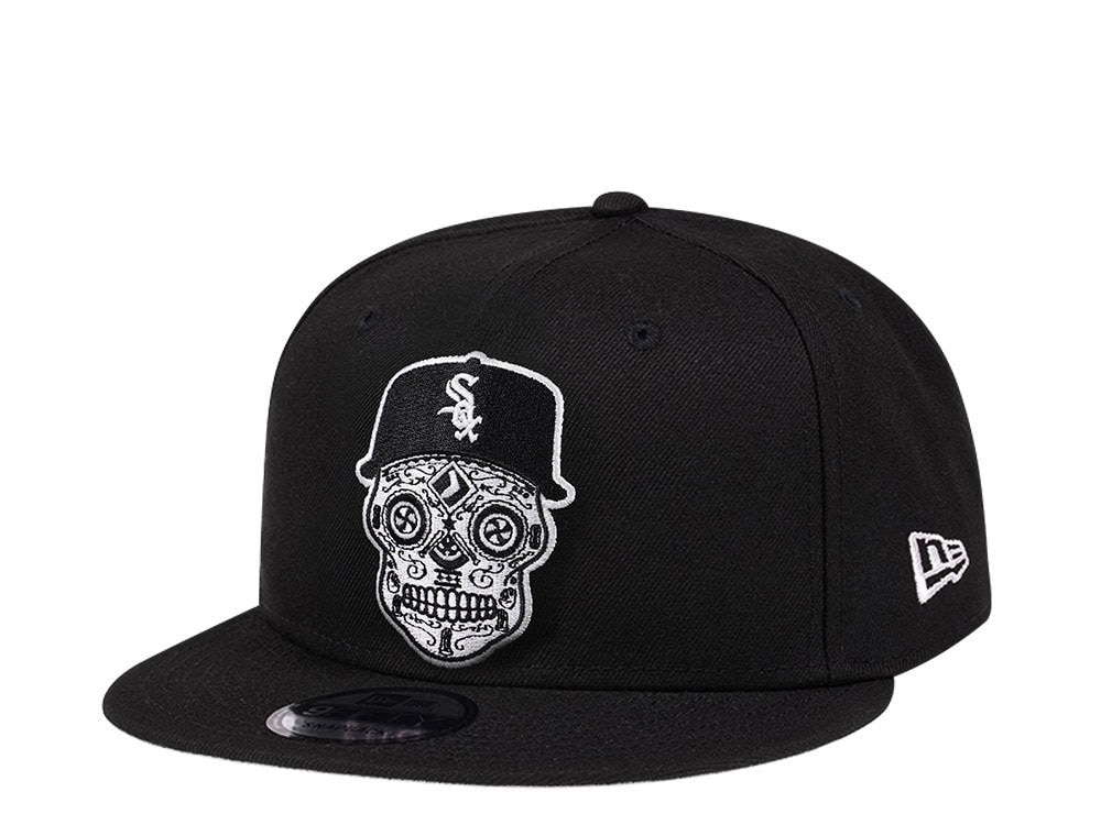New Era Chicago White Sox Skull Edition 9Fifty Snapback Hat