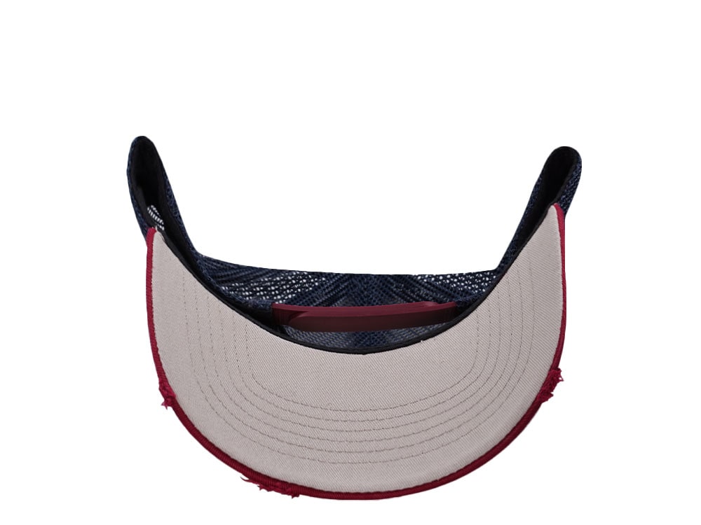 Parallel Union Oval Patch Stone Distressed Edition Trucker Snapback Cap