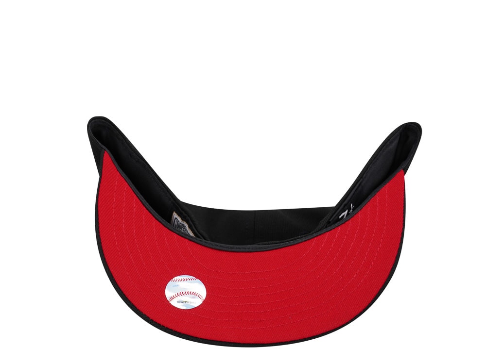 New Era Milwaukee Brewers All Star Game 2002 Black and Red Edition 59Fifty Fitted Hat