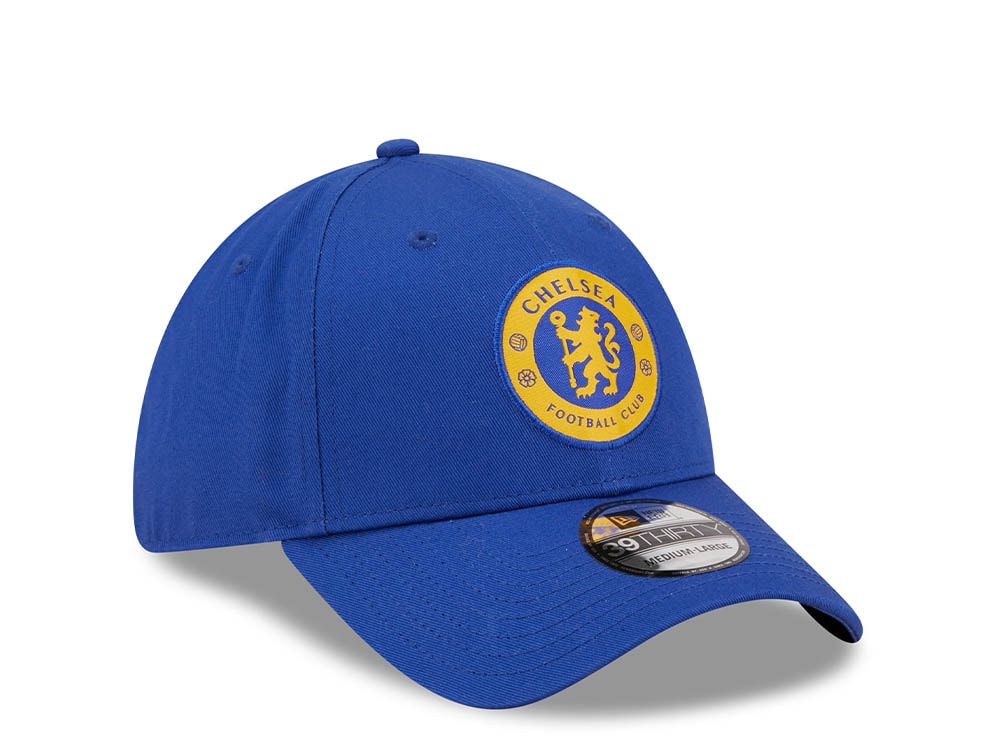 New Era FC Chelsea Pop Crest Blue Edition 39Thirty Stretch Hat