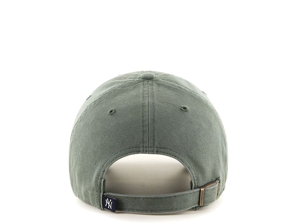 47Brand New York Yankees Clean Up Olive Strapback Hat