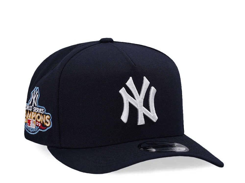 New Era New York Yankees World Series Champions 2009 Navy 9Fifty A Frame Snapback Hat