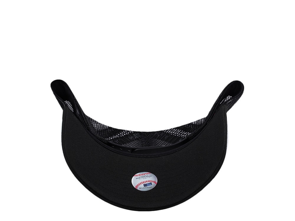 New Era Chicago White Sox Black On Black Edition 9Forty A Frame Trucker Snapback Cap