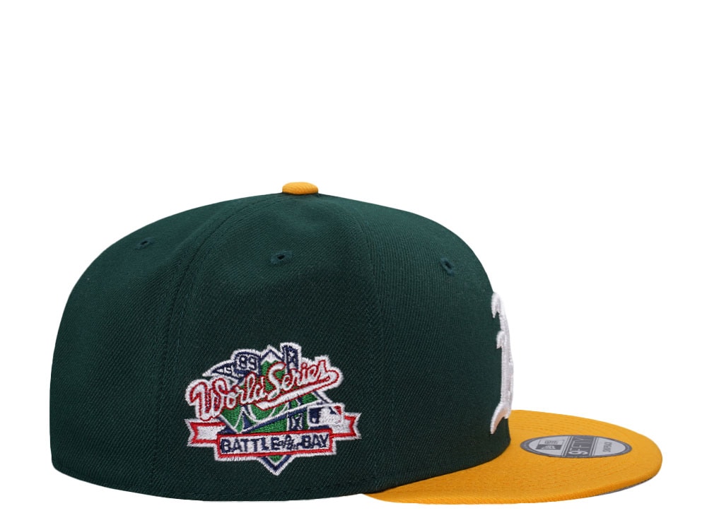 New Era Oakland Athletics World Series 1989 Dark Green Two Tone Edition 9Fifty Snapback Hat