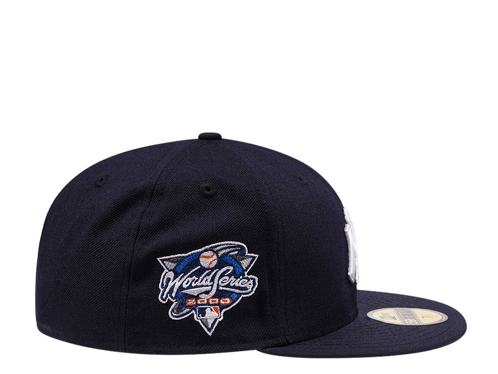New Era New York Yankees World Series 2000 Navy and Pink Edition 59Fifty Fitted Hat