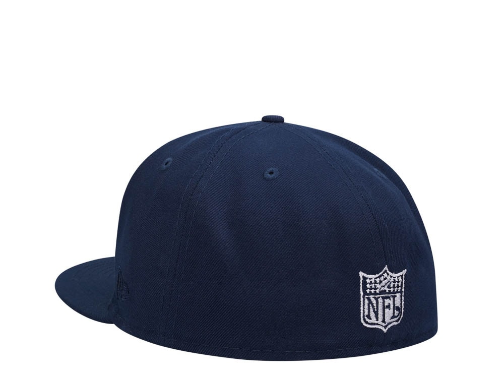 New Era Dallas Cowboys 75th Anniversary Ocean Blue Edition 59Fifty Fitted Hat