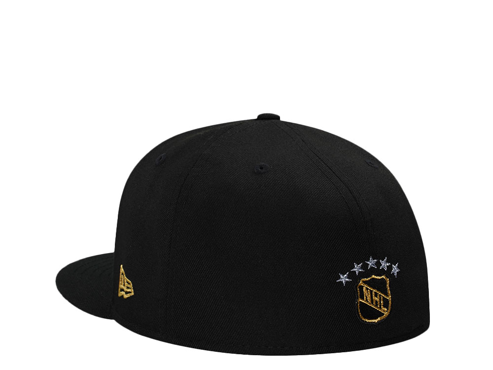 New Era Nashville Predators 10th Anniversary Black Prime Edition 59Fifty Fitted Hat