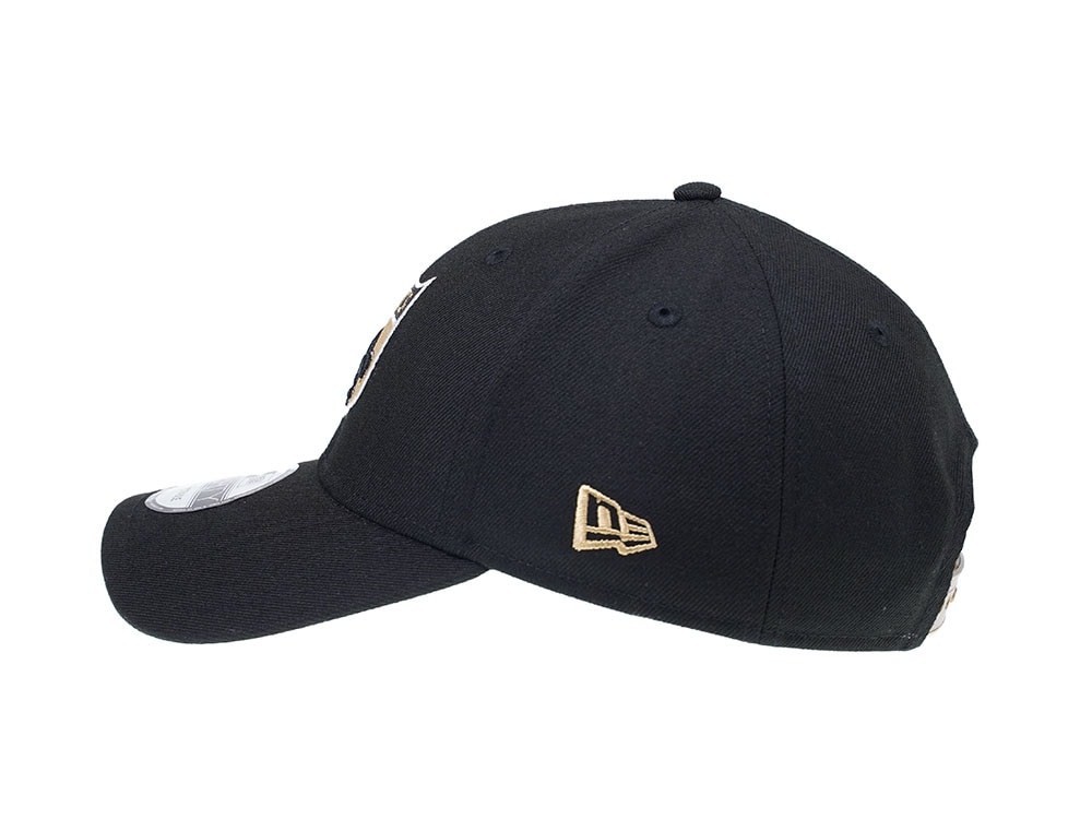 New Era New Orleans Saints Curved Black Edition 9Forty Snapback Hat