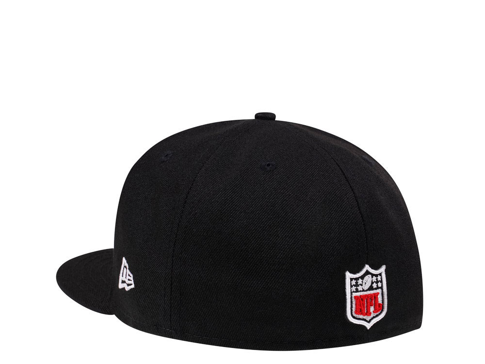 New Era Cleveland Browns Black Crimson Collection 59Fifty Fitted Hat