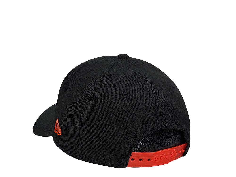 New Era Baltimore Orioles Black Orange Detail Edition 9Forty Snapback Hat
