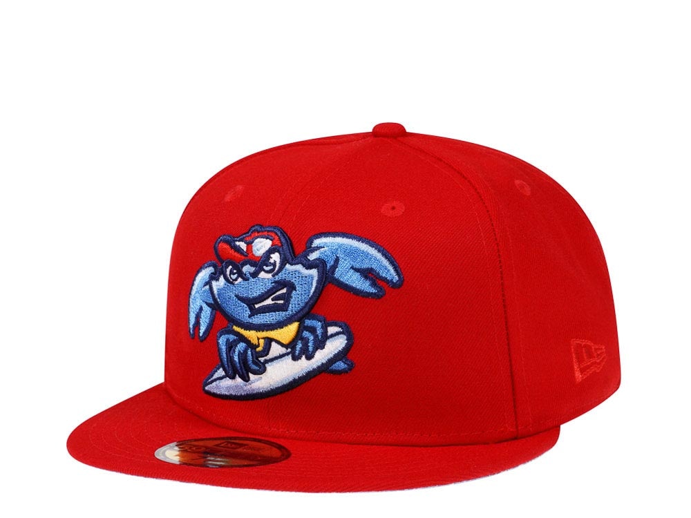 New Era Jersey Shore Blue Claws Paisley Edition 59Fifty Fitted Hat