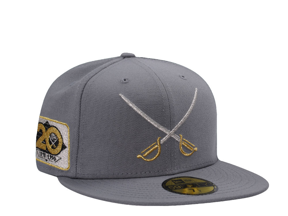 New Era Buffalo Sabres 20th Anniversary Gray Prime Edition 59Fifty Fitted Cap