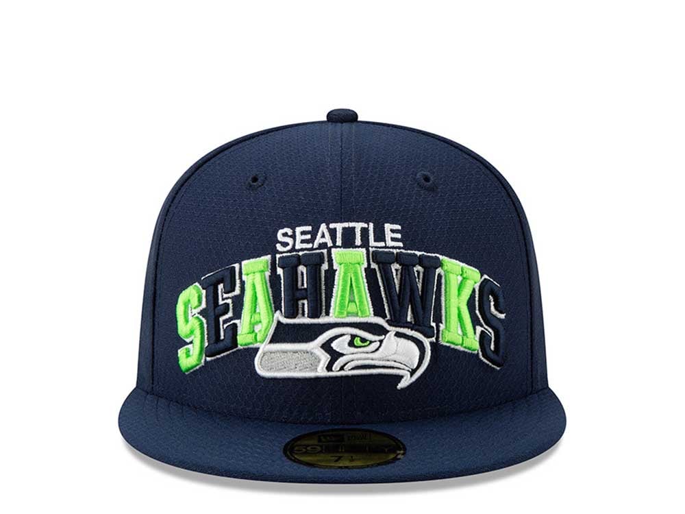 New Era Seattle Seahawks Sideline Cap Home 59Fifty Fitted Hat