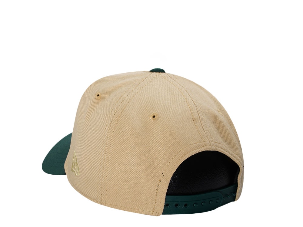 New Era Oakland Athletics Rickey Henderson Field Vegas Gold Two Tone 9Forty A Frame Snapback Hat