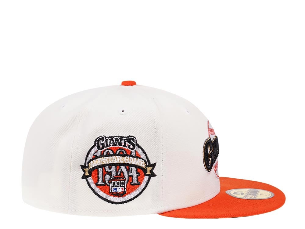 New Era San Francisco Giants All Star Game 1984 Cream Gold Edition 59Fifty Fitted Hat