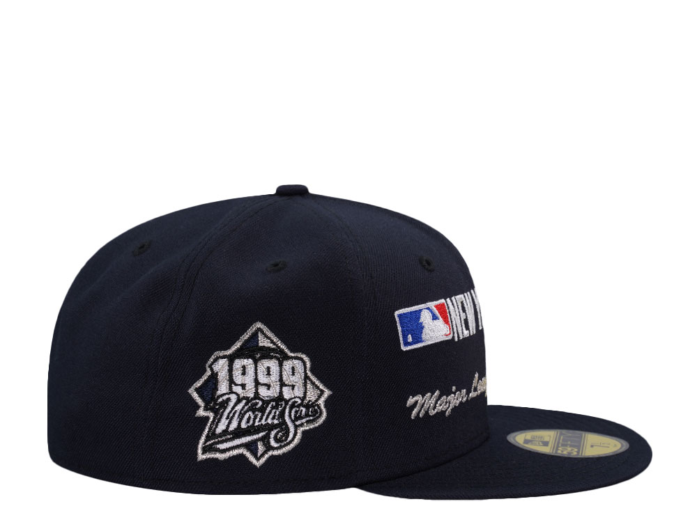 New Era New York Yankees World Series 1999 Workleaugue Navy Prime Edition 59Fifty Fitted Cap