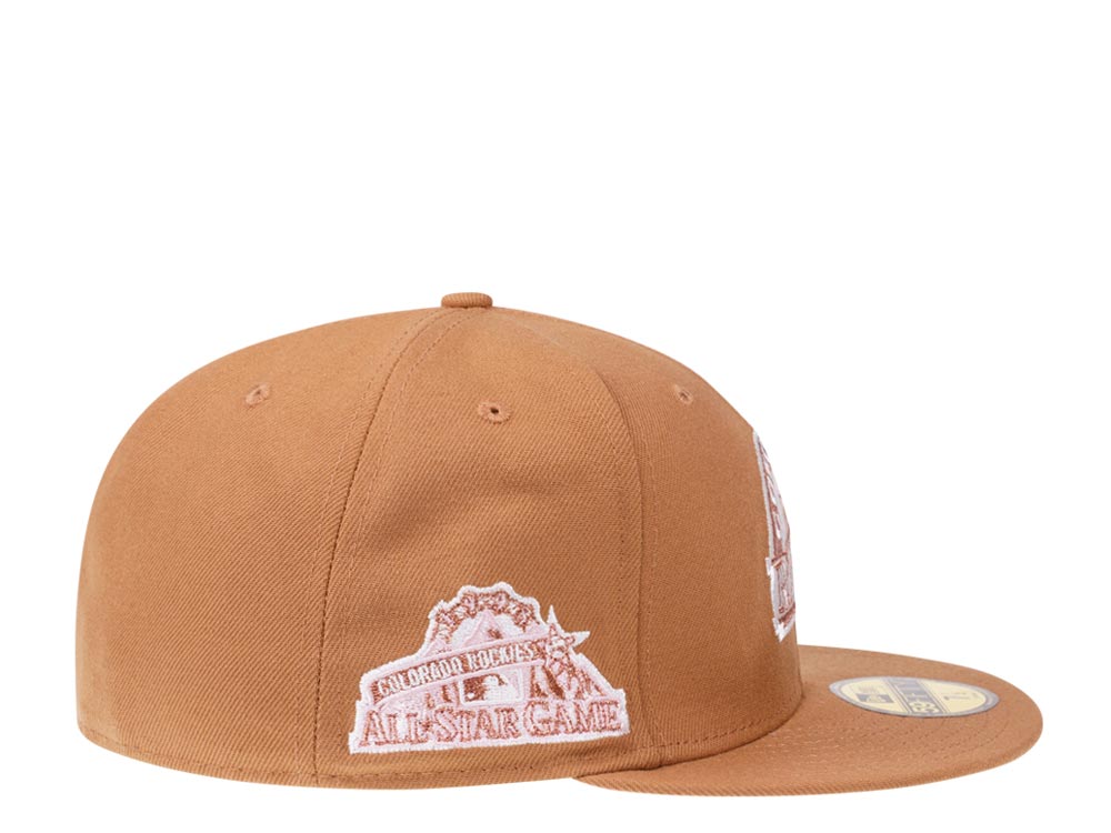 New Era Colorado Rockies All Star Game 1998 Sweet Gingerbread Edition 59Fifty Fitted Hat