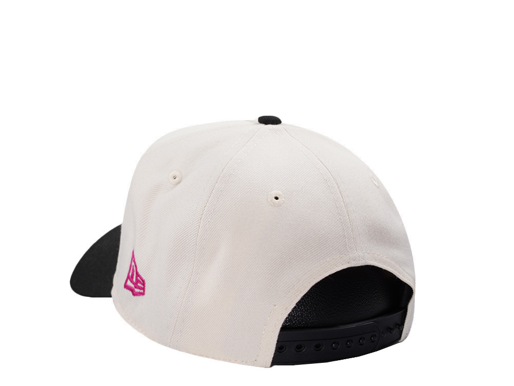 New Era Los Angeles Dodgers Tokyo Series 2025 Light Cream Two Tone Edition 9Forty A Frame Snapback Cap