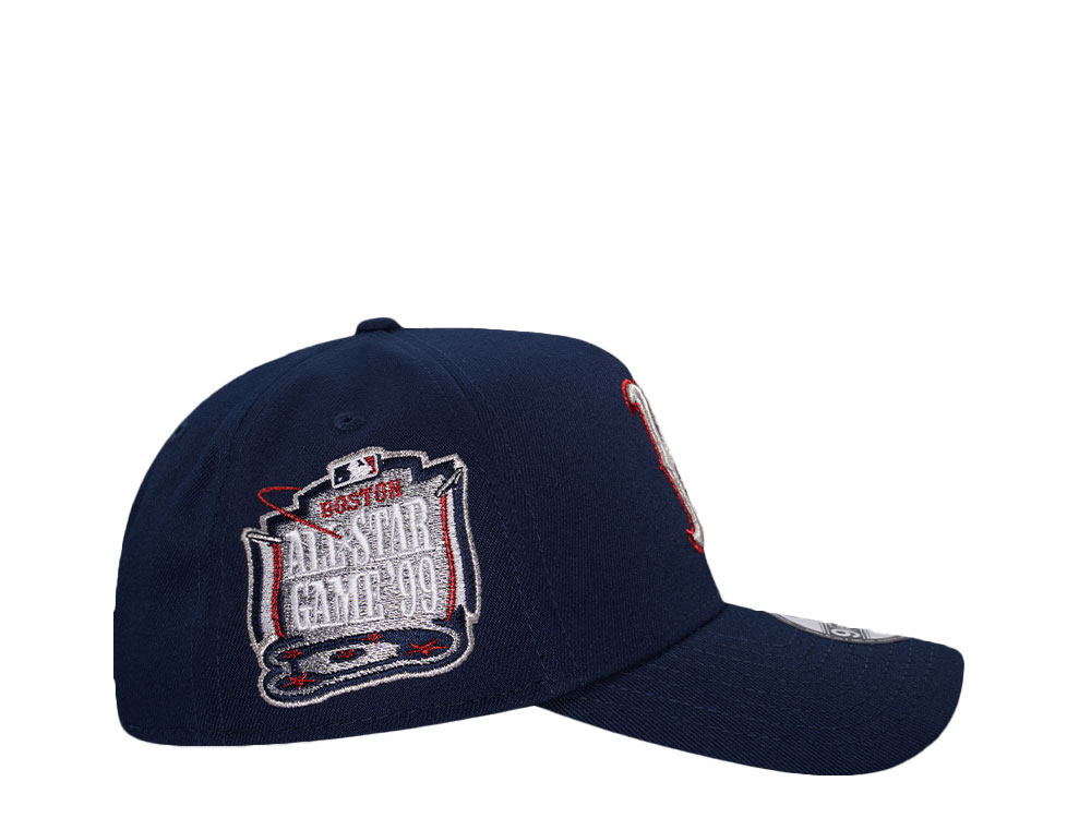 New Era Boston Red Sox All Star Game 1999 Navy Metallic Edition 9Forty A Frame Snapback Hat