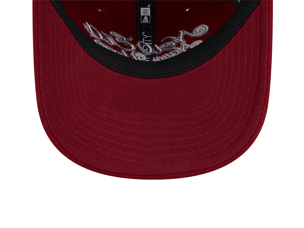 New Era Melton New York Est. 1920 Red 9Twenty Strapback Hat