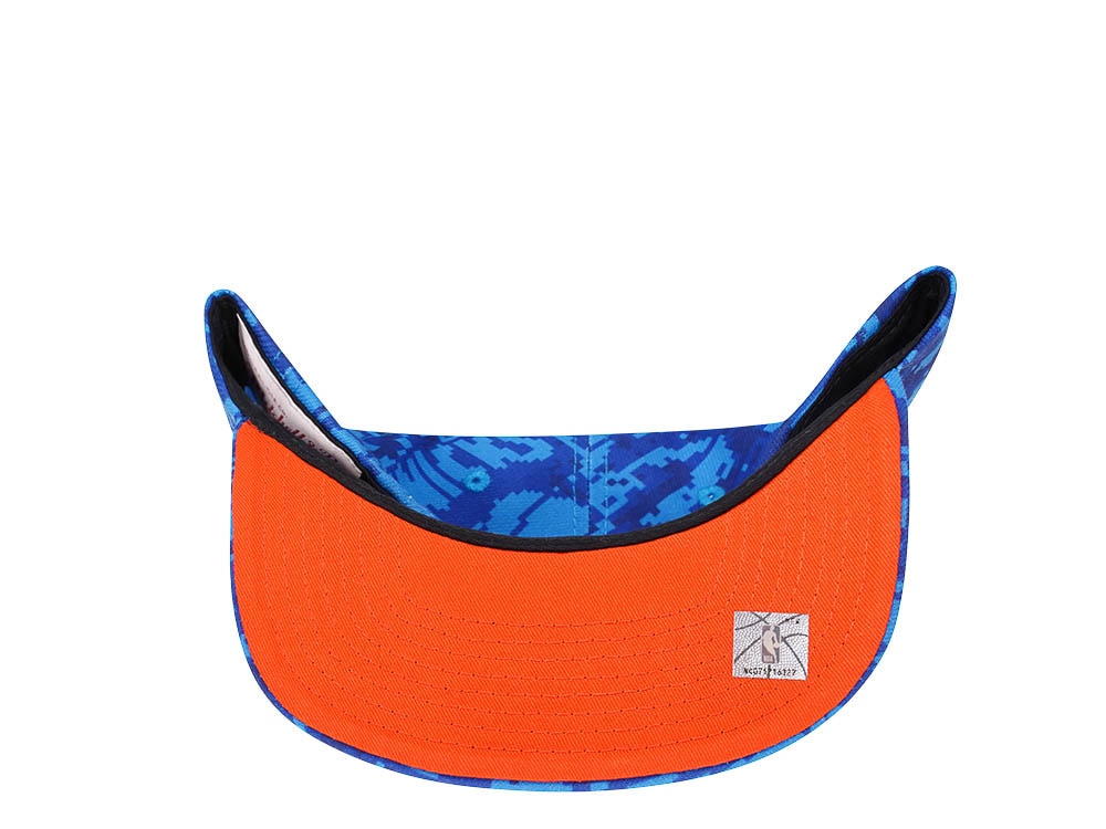 Mitchell & Ness New York Knicks NBA Team Digi Camo Hardwood Classic Snapback Hat