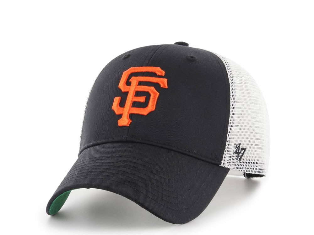 47Brand San Francisco Giants Classic Black Trucker Snapback Hat