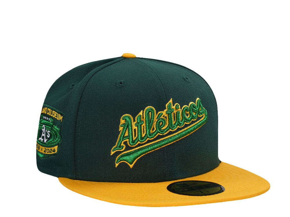 New Era Oakland Athletics Stadium Green Two Tone Edition 59Fifty Fitted Cap