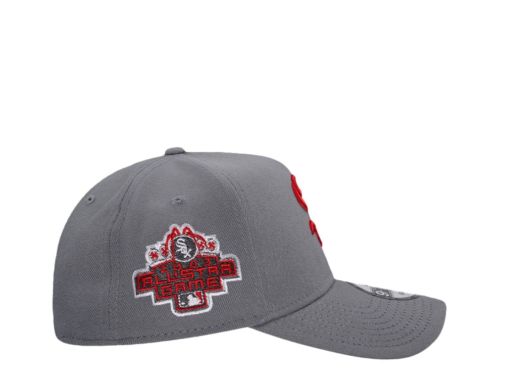 New Era Chicago White Sox All Star Game 2003 Concrete Red Edition 9Forty A Frame Snapback Hat