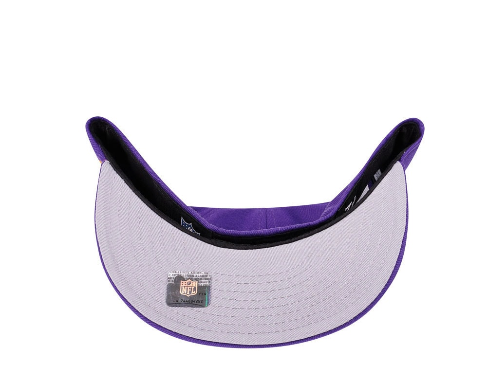 New Era Minnesota Vikings Alternate Logo Purple Edition 59Fifty Fitted Hat