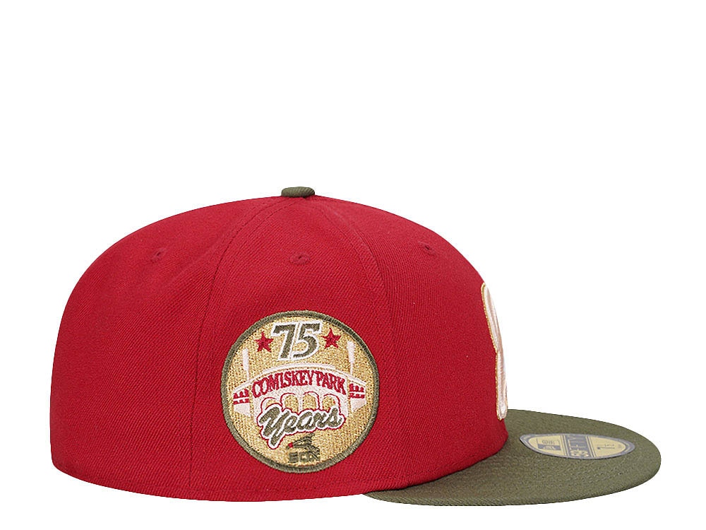 New Era Chicago White Sox 75 Years Comiskey Park Two Tone Prime Edition 59Fifty Fitted Hat