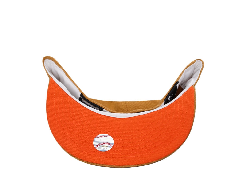New Era Seattle Mariners 35th Anniversary Panama Orange Edition 59Fifty Fitted Hat