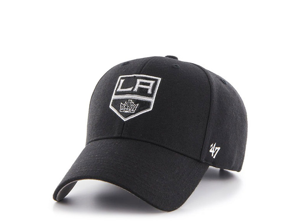 47Brand Los Angeles Kings Black Classic Strapback Hat