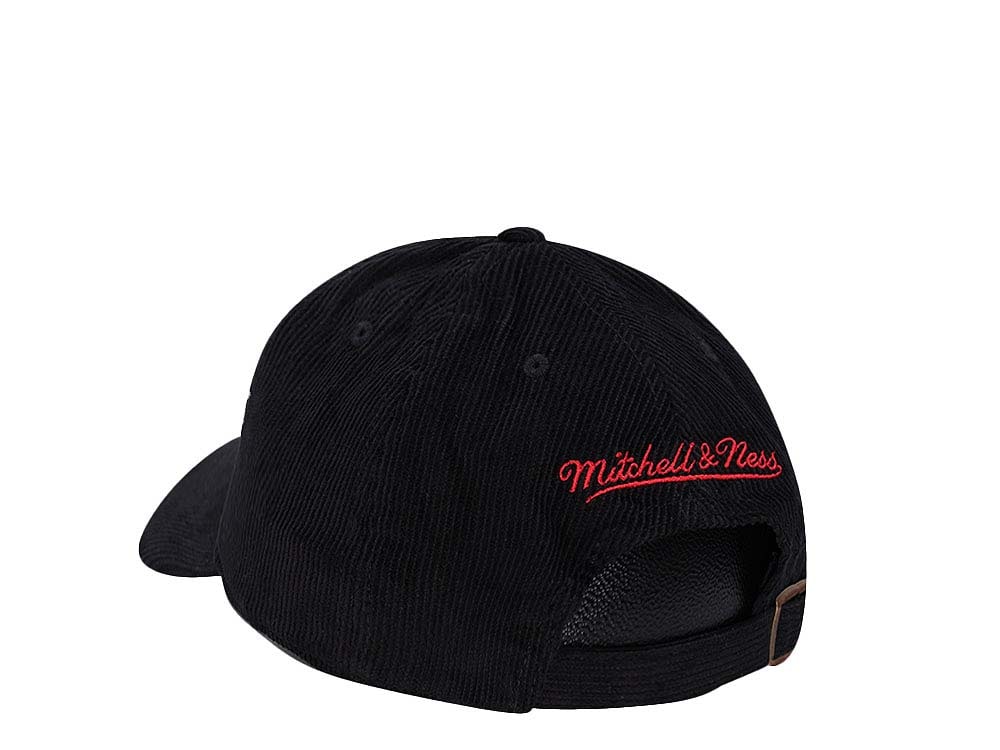 Mitchell & Ness Houston Rockets Cord Dad Hardwood Classic Strapback Hat