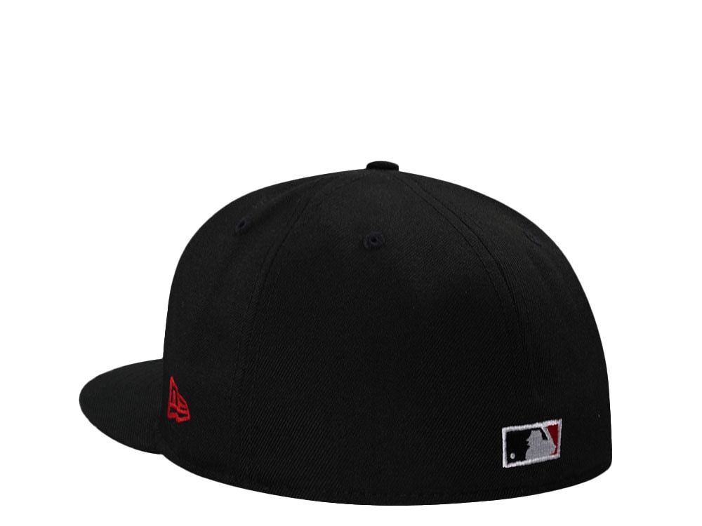 New Era New York Yankees Subway Series 2009 Black and Red Edition 59Fifty Fitted Hat