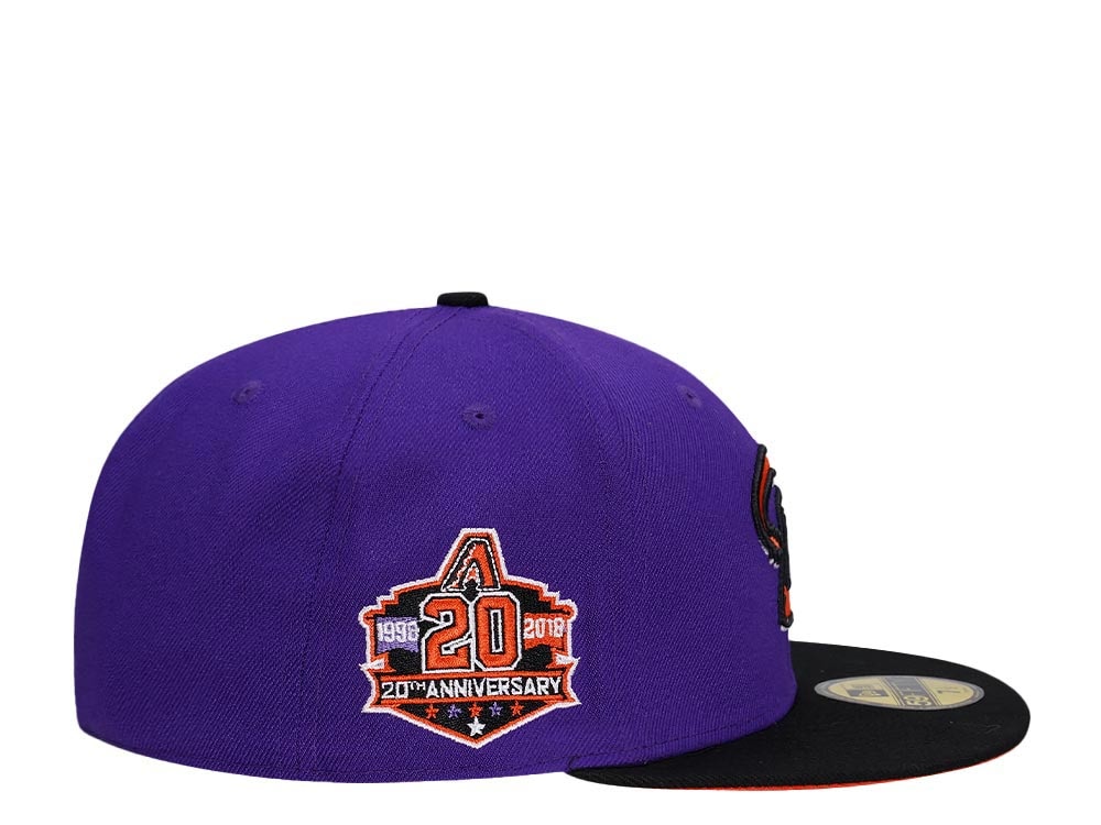New Era Arizona Diamondbacks 20th Anniversary Colorflip Two Tone Prime Edition 59Fifty Fitted Hat