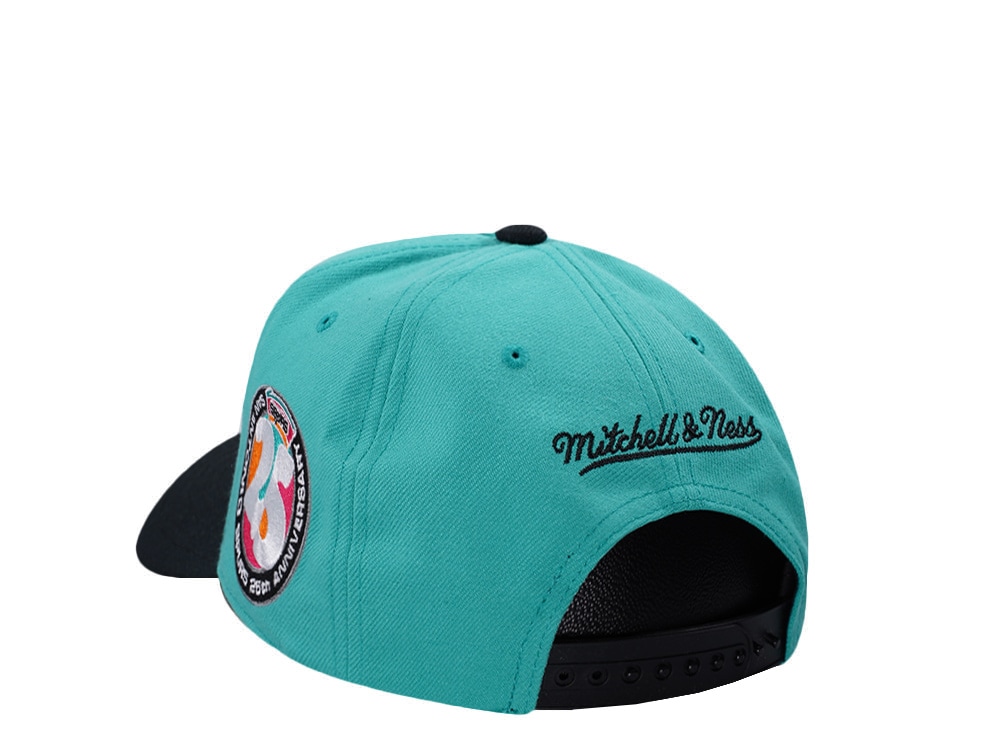 Mitchell & Ness San Antonio Spurs NBA In The City Teal Edition Pro Pinch Fit Snapback Cap
