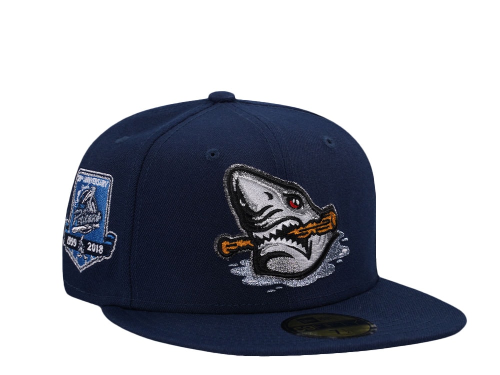 New Era Myrtle Beach Pelicans 20th Anniversary Metallic Edition 59Fifty Fitted Hat