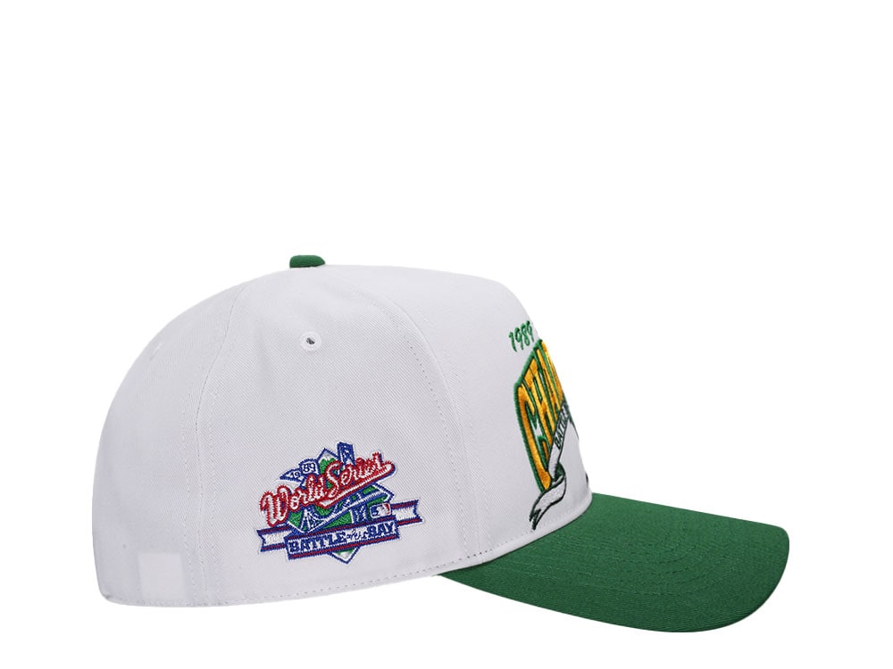47Brand Oakland Athletics World Series 1989 White Arch Champions Hitch Snapback Hat