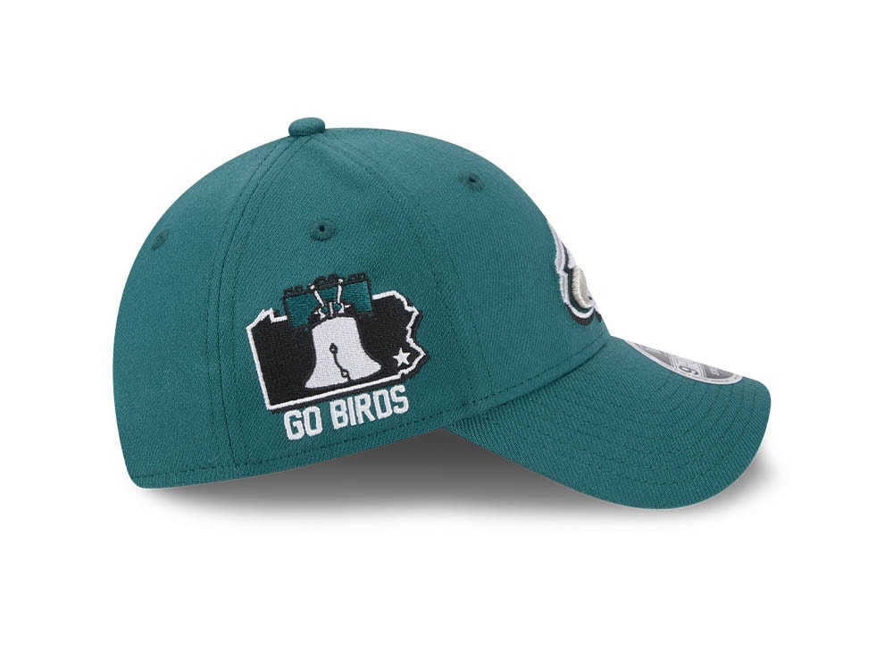 New Era Philadelphia Eagles NFL24 Draft 9Forty Stretch Snapback Hat